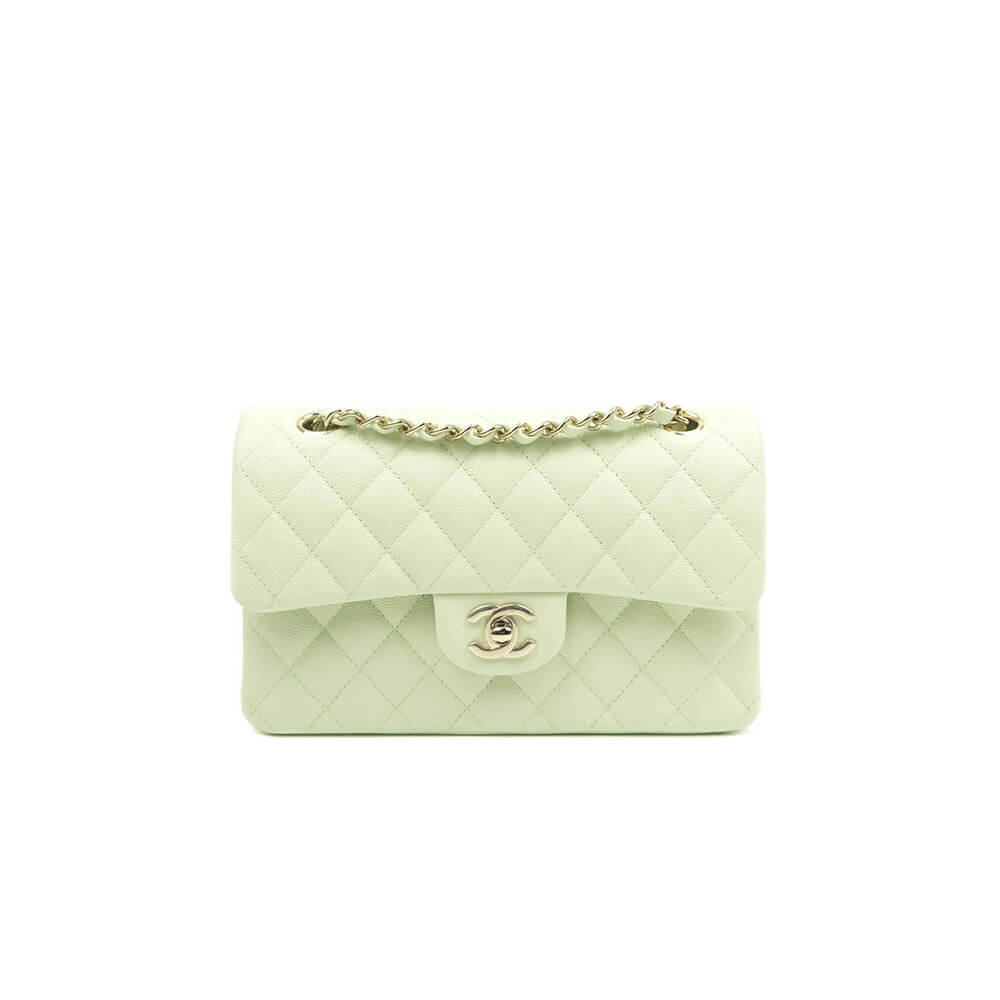 Ch**el classic flap medium gold hardware