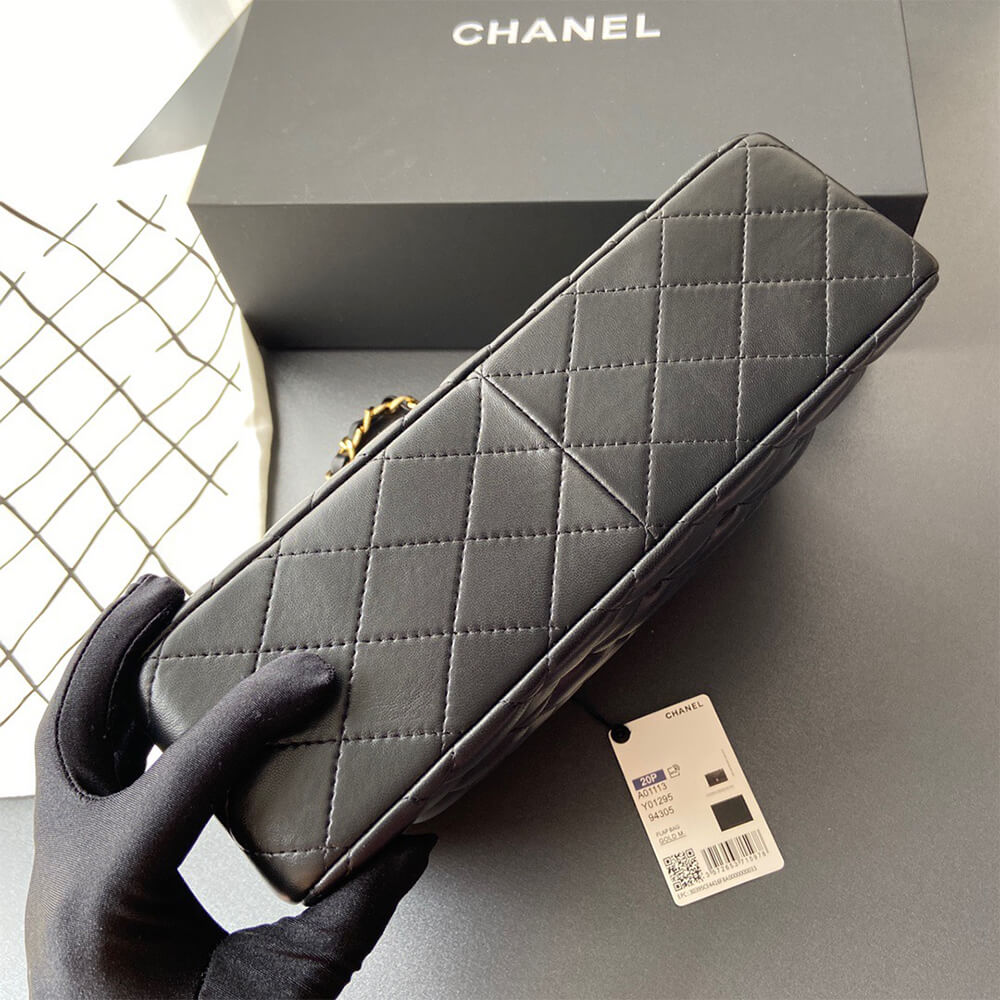 Ch**el classic double flap jumbo