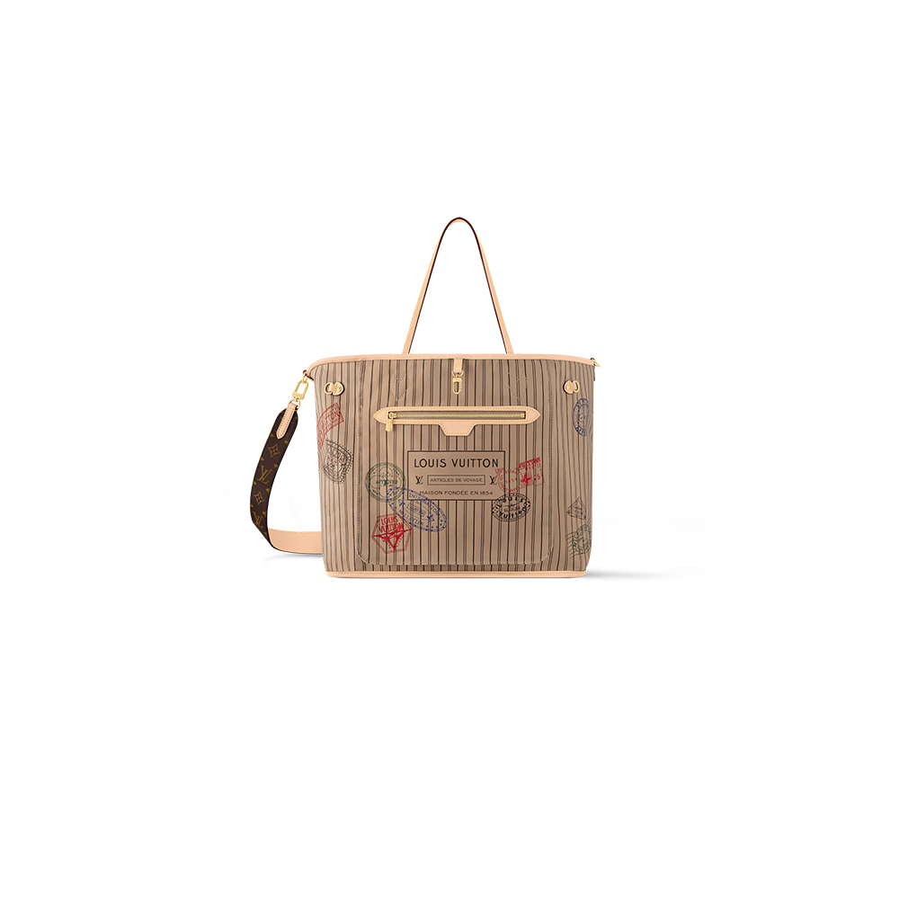LV Neverfull Bandouliere Inside Out GM