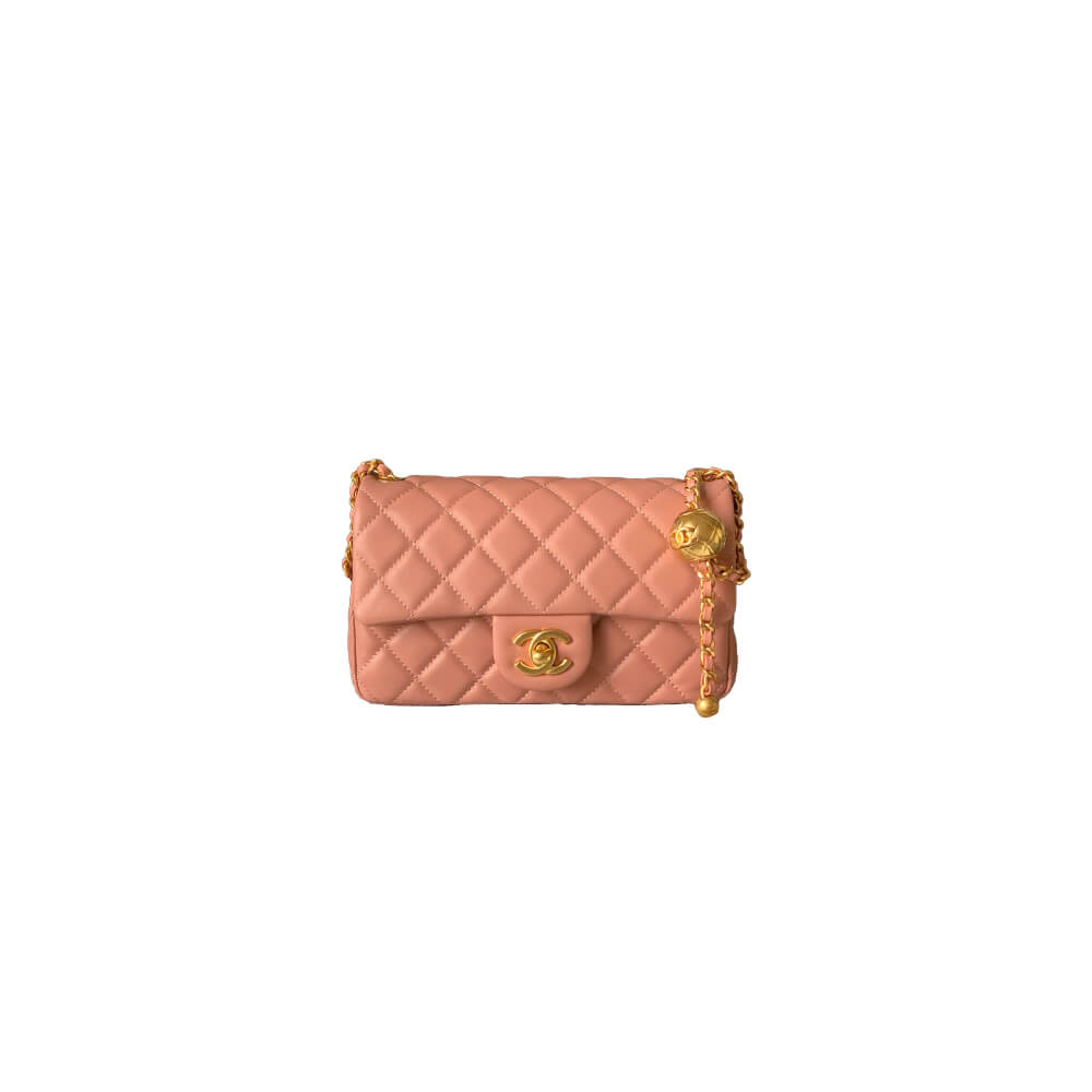 Ch**el pearl crush mini rectangular flap