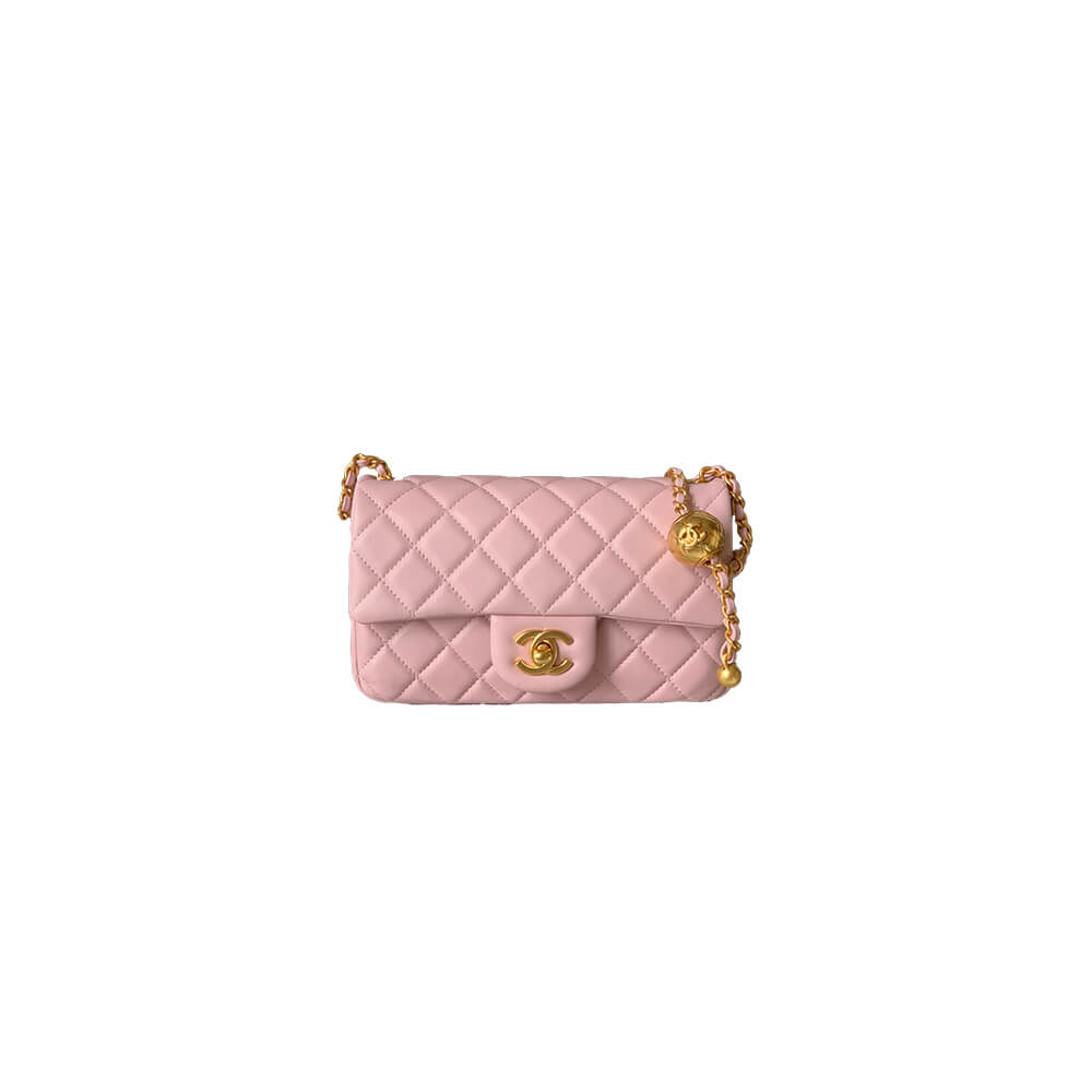 Ch**el pearl crush mini rectangular flap